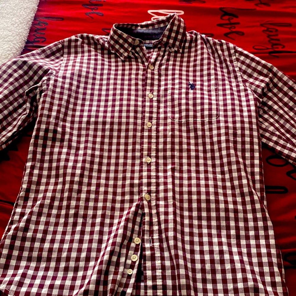 Polo long sleeve bottom down